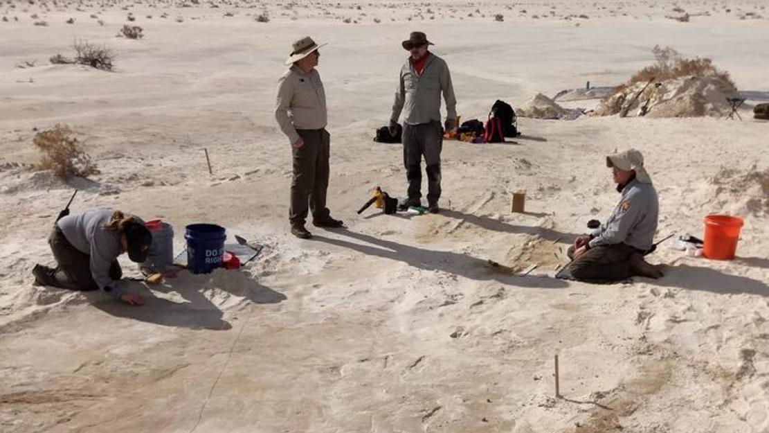 Vignette du programme télé Empreintes des White Sands : Sur les traces des premiers Américains