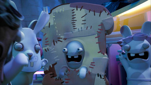 Vignette du programme télé Les lapins crétins : invasion (Carnaval crétin) S4 (20/78)