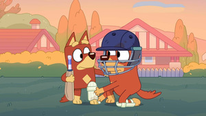 Vignette du programme télé Bluey (Le cricket) S3 (47/50)