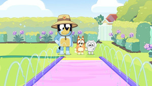 Vignette du programme télé Bluey (Les glissades) S3 (46/50)