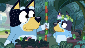 Vignette du programme télé Bluey (L'île au tapis) S2 (10/52)