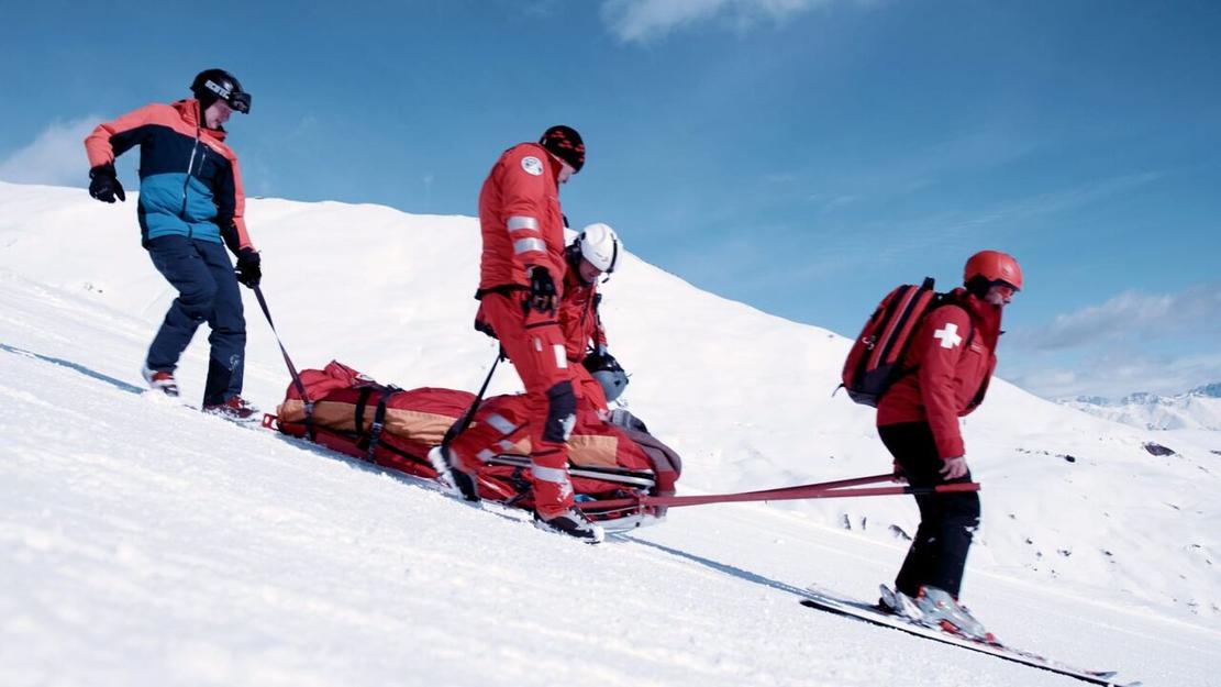 Vignette du programme télé Suisse, en vol avec des pilotes des glaciers