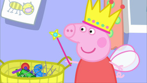 Vignette du programme télé Peppa Pig (Richard Rabbit vient jouer à la maison) S3 (8/52)