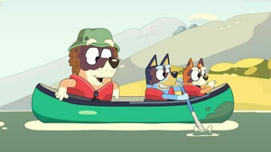 Vignette du programme télé Bluey (La course des bébés) S2 (50/52)