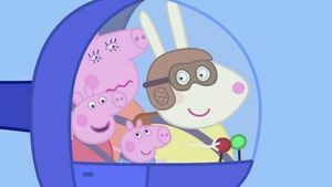 Vignette du programme télé Peppa Pig (L'hélicoptère de mademoiselle Rabbit) S3 (34/52)