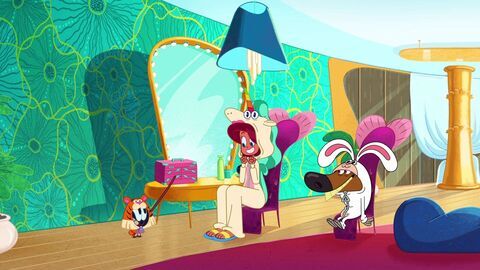 Vignette du programme télé Zig & Sharko (Essayer c'est adopter) S4 (28/78)