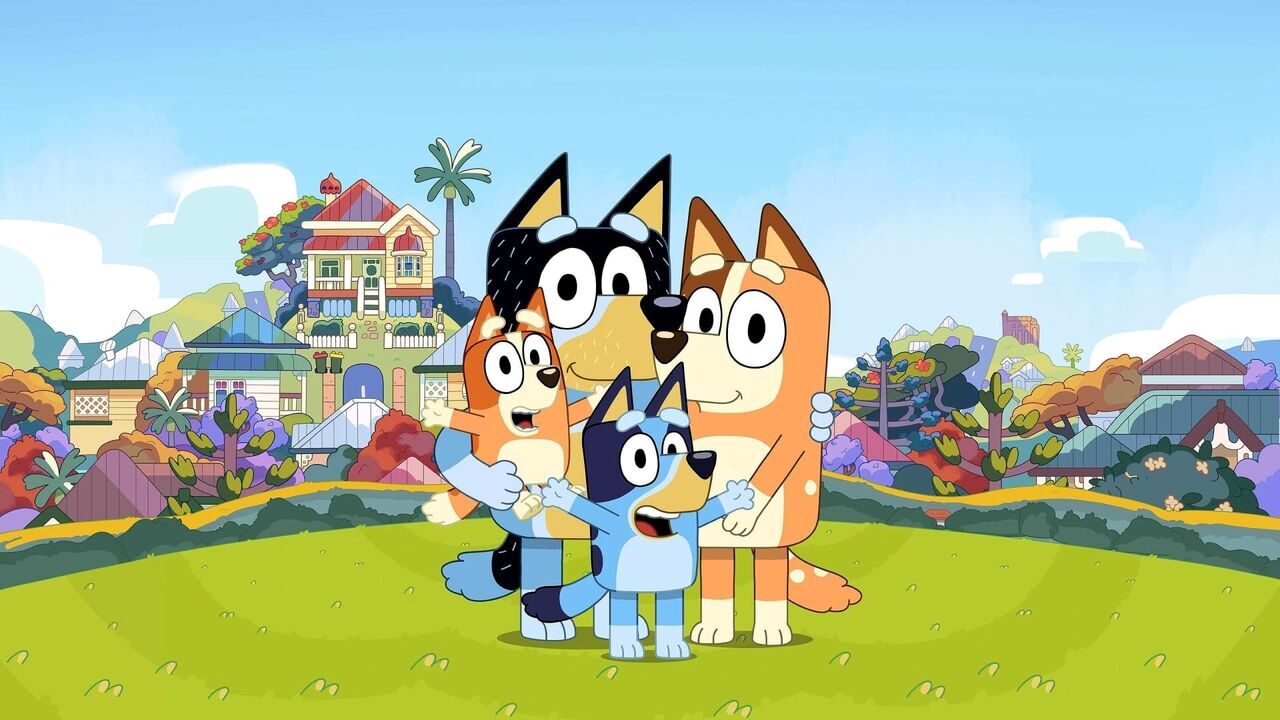 Vignette du programme télé Bluey (Le ménage) S3 (12/50)