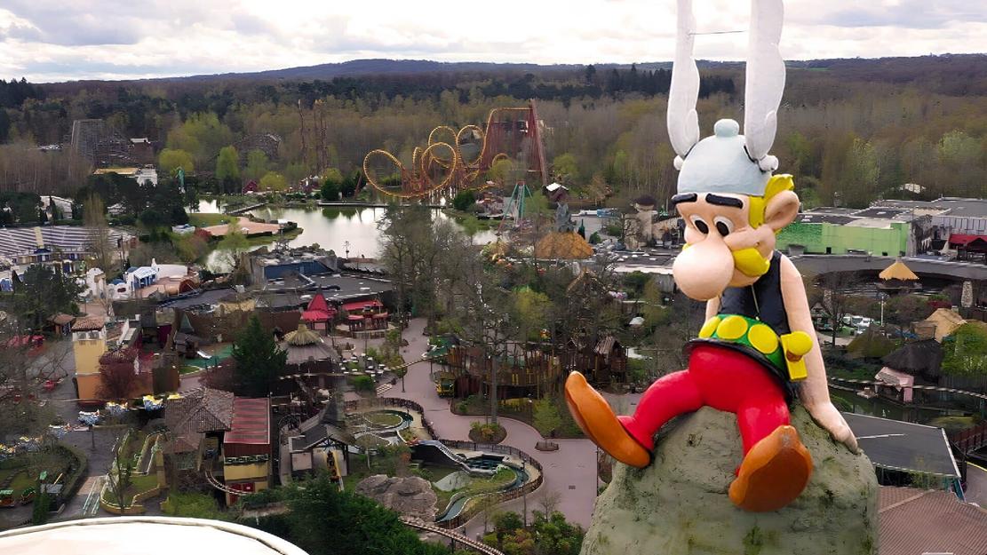 Vignette du programme télé Parc Astérix : la techno des attractions