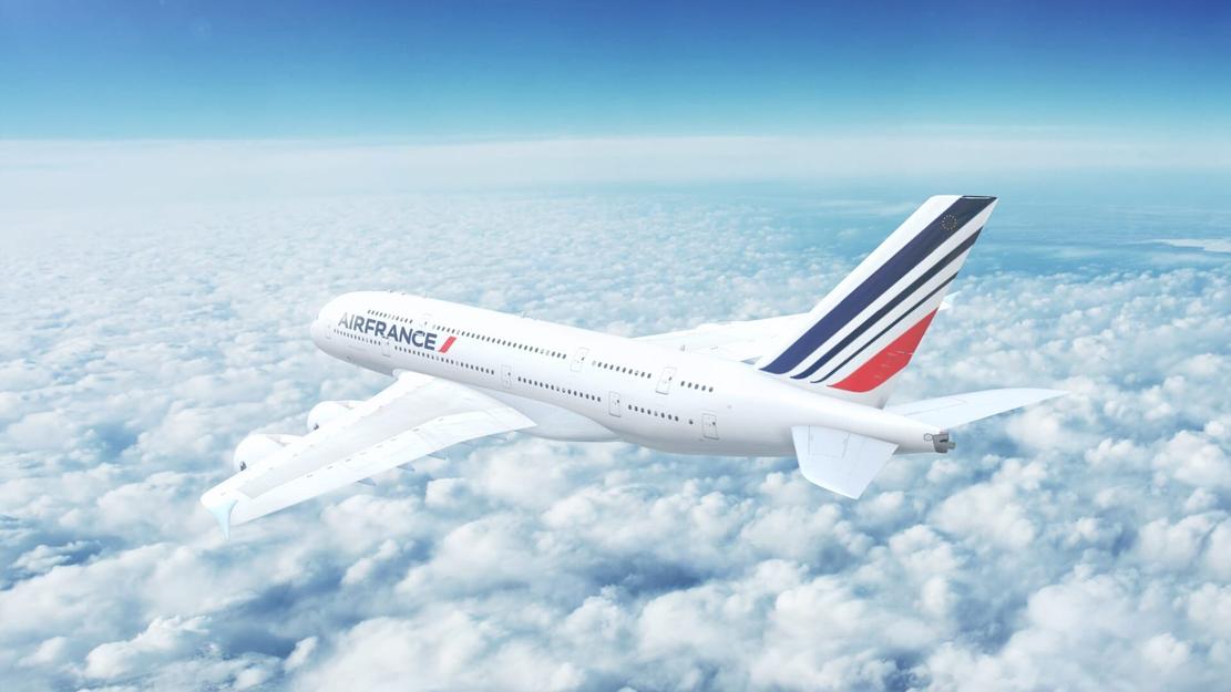Vignette du programme télé Air France : une techno de haut vol
