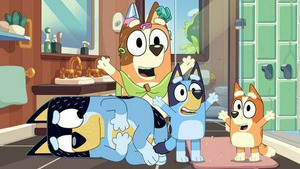 Vignette du programme télé Bluey (Au salon de coiffure) S2 (5/52)