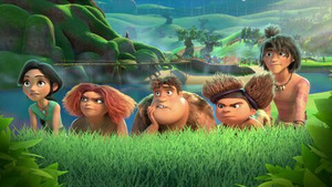 Vignette du programme télé Les Croods (Pré)histoires de famille (Un éclair de génie) S4 (5/7)