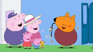 Vignette du programme télé Peppa Pig (Le détecteur de métaux de Papy Pig) S6 (12/52)