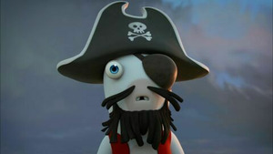 Vignette du programme télé Les lapins crétins : invasion (Piraterie crétine) S4 (32/78)