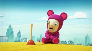 Vignette du programme télé Les lapins crétins : invasion (Lapin nounours) S4 (26/78)