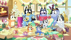 Vignette du programme télé Bluey (Le grand bain de Noël) S2 (51/52)