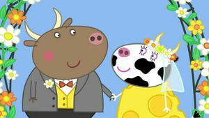 Vignette du programme télé Peppa Pig (Le jour du mariage !) S8 (n°16)