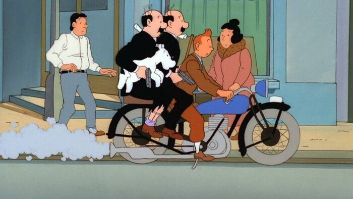 Vignette du programme télé Les aventures de Tintin