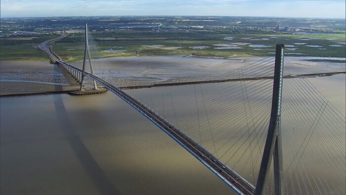Vignette du programme télé Le pont de Normandie : un chantier hors norme