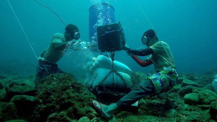 Vignette du programme télé Les orpailleurs des mers aux Philippines