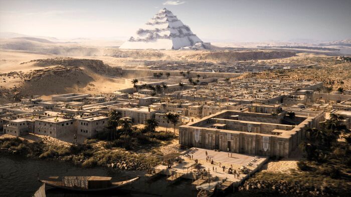 Vignette du programme télé Les secrets des bâtisseurs de pyramides