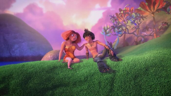 Vignette du programme télé Les Croods (Pré)histoires de famille