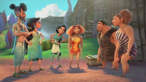 Vignette du programme télé Les Croods (Pré)histoires de famille