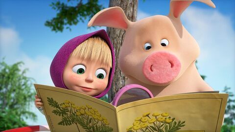 Vignette du programme télé Masha et Michka