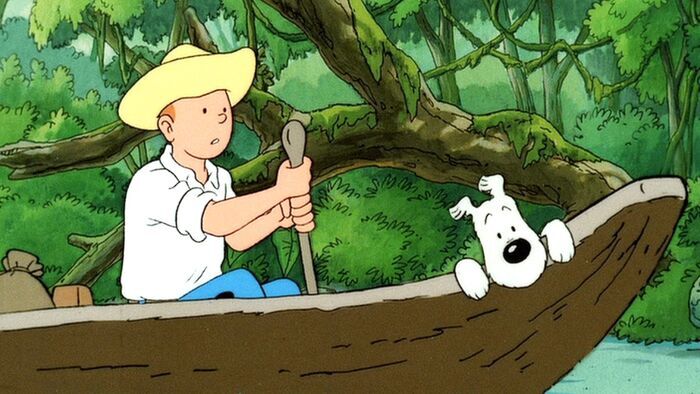 Vignette du programme télé Les aventures de Tintin