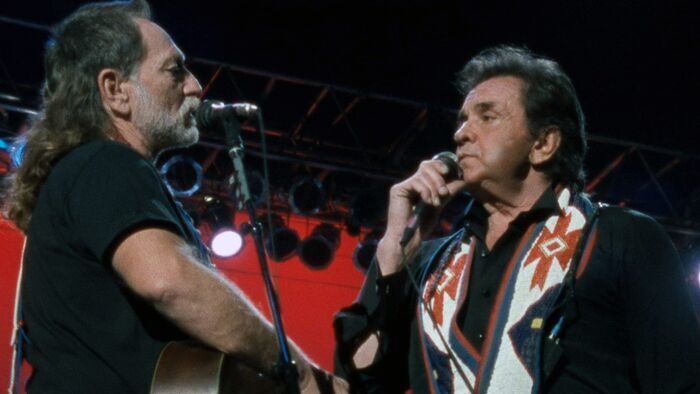 Vignette du programme télé Johnny Cash, Willie Nelson, Kris Kristofferson & Waylon Jennings : The Highwaymen - Concert au Coliseum de Nassau 1990