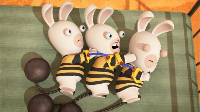 Vignette du programme télé Les lapins crétins : invasion