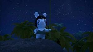 Vignette du programme télé Les lapins crétins : invasion (Crétins sous les tropiques) S4 (15/78)