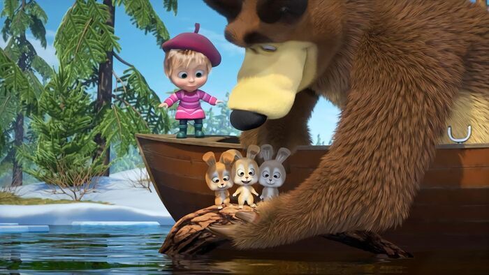 Vignette du programme télé Masha et Michka