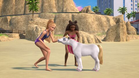 Vignette du programme télé Barbie, une touche de magie