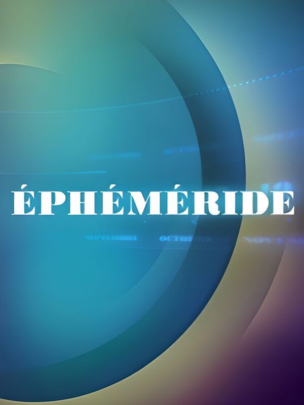 Vignette du programme télé L'éphéméride