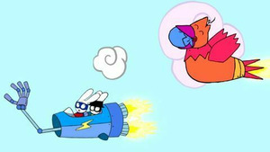 Vignette du programme télé Simon Superlapin (L'oiseau du professeur Wolf) S1 (36/52)
