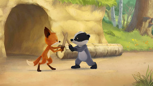 Vignette du programme télé La famille Blaireau-Renard (La carte au trésor) S2 (n°50)