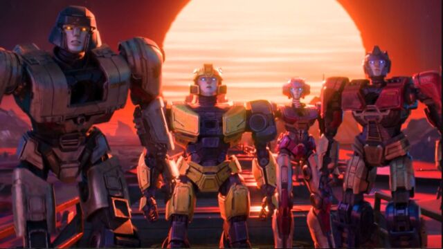 Vignette du programme télé Transformers : Le commencement