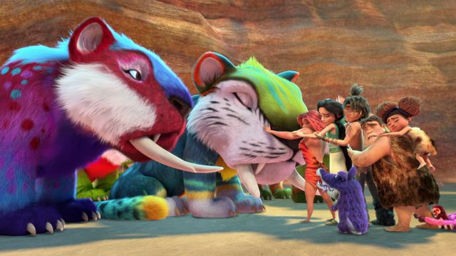 Vignette du programme télé Les Croods (Pré)histoires de famille - Saison 2