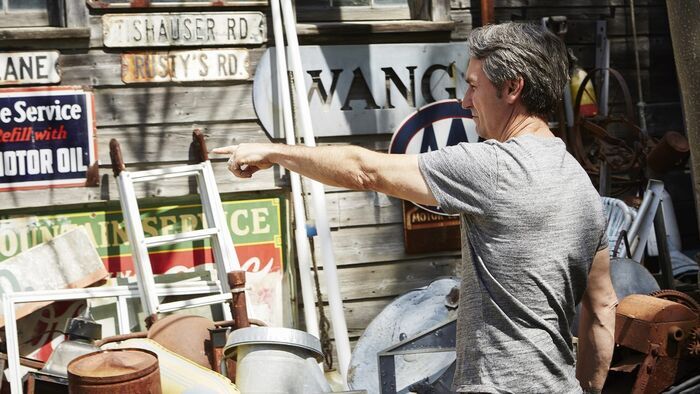Vignette du programme télé American Pickers, la brocante made in USA