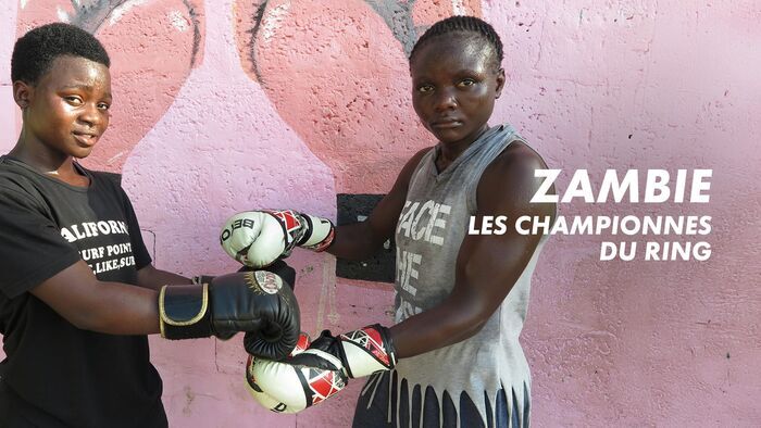 Vignette du programme télé Zambie, les championnes du ring