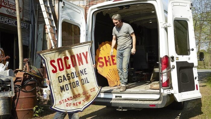 Vignette du programme télé American Pickers, la brocante made in USA