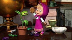 Vignette du programme télé Masha et Michka (La plante domestique) S5 (n°21)