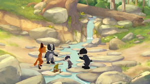 Vignette du programme télé La famille Blaireau-Renard (Les tétards) S2 (n°23)