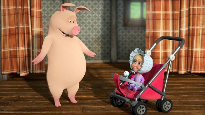 Vignette du programme télé Masha et Michka
