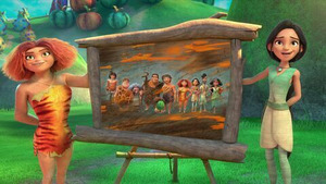Vignette du programme télé Les Croods (Pré)histoires de famille (Le front du problème) S1 (22/26)