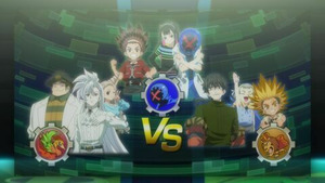 Vignette du programme télé Beyblade X (Triple combat) S2 (n°7)