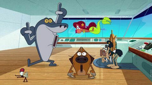Vignette du programme télé Zig & Sharko (Un grand pas pour Marina, Volet 2) S4 (2/78)