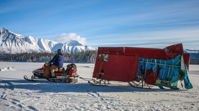 Vignette du programme télé Aux frontières de l&#039;Alaska