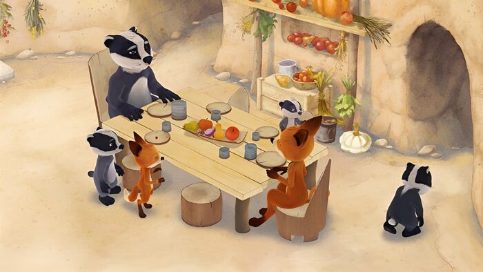 Vignette du programme télé La Famille Blaireau-Renard