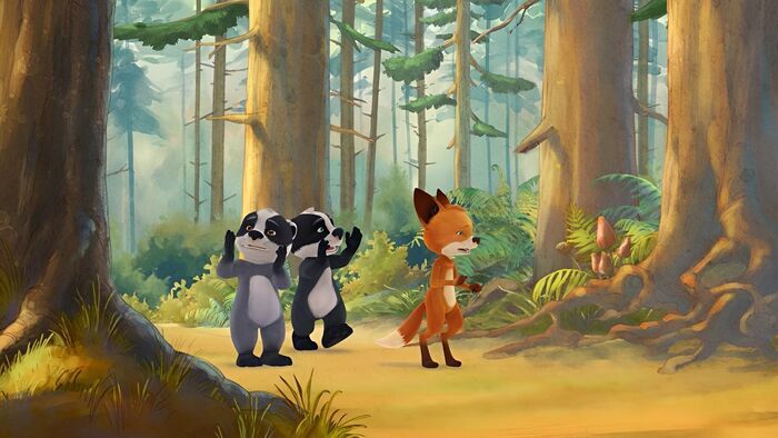 Vignette du programme télé La Famille Blaireau-Renard